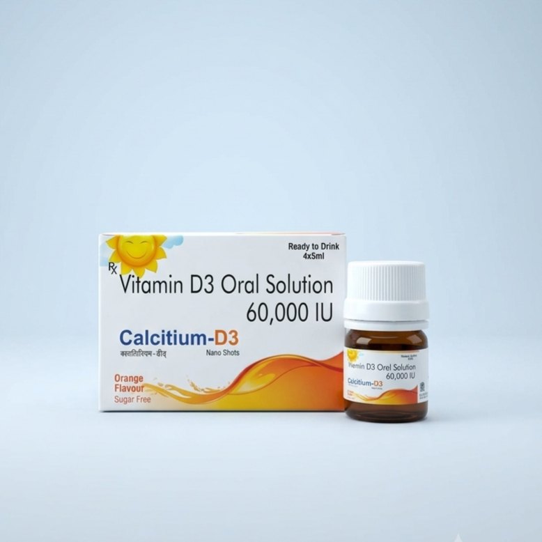 Calcitium-D3 Nano Shots